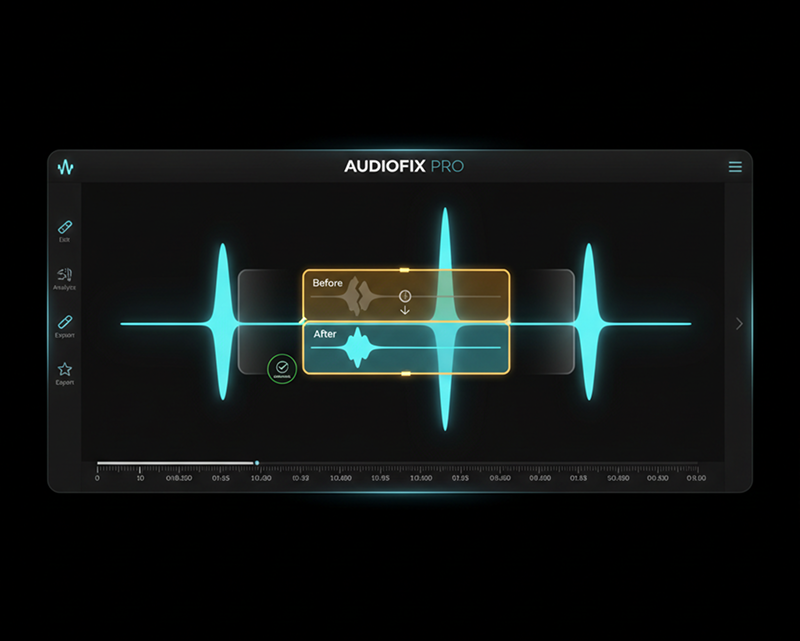 Waveform and lyric controls for replacing a selected music section
